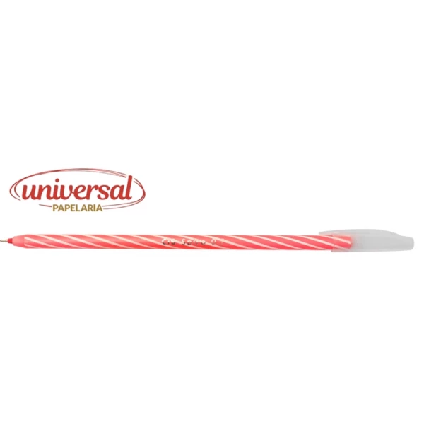 Caneta Spiro Esferográfica CIS 1 UN-Vermelho