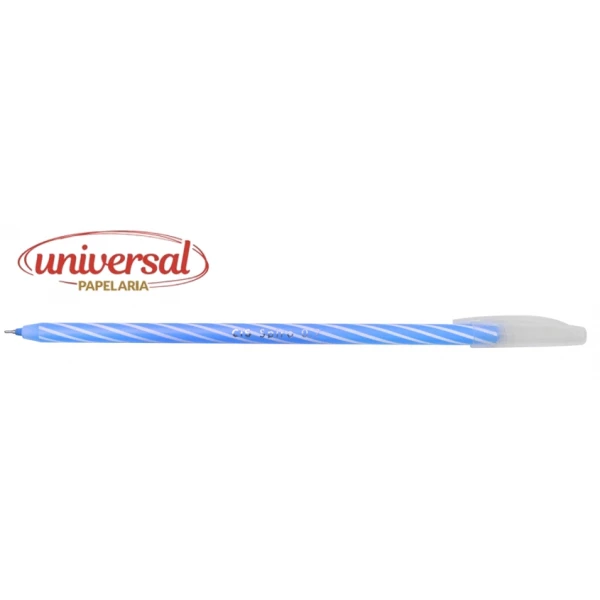 Caneta Spiro Esferográfica CIS 1 UN-Azul Claro