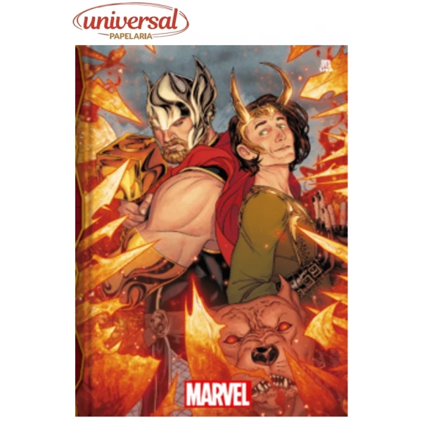 Caderno Brochurão 80 Fls Marvel São Domingos
