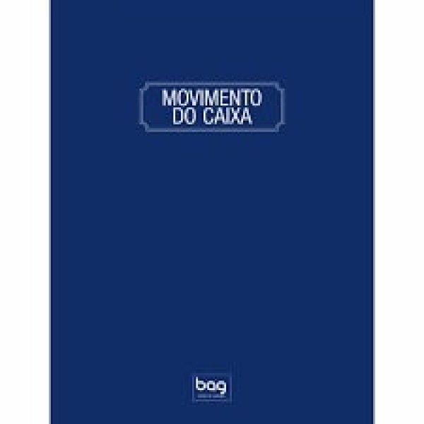 Livro Movimento de Caixa Pequeno BAG 1 UN