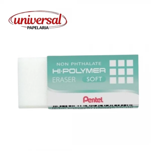 Borracha Plástica Branca Hi-Polymer Soft Grande Ref.ZES-08E Pentel 1 UN