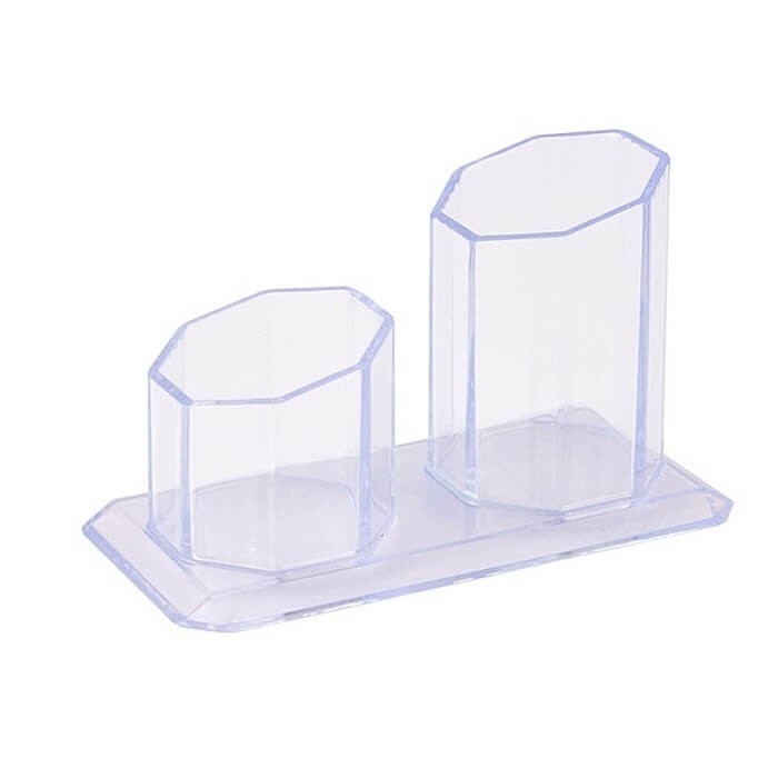 Porta Caneta Clips Cristal Maxcril