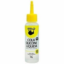 Cola De Silicone Líquido 50g Para Artesanato Rendicolla