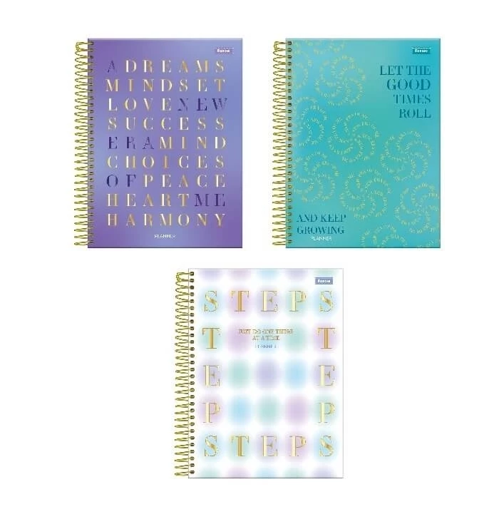 Planner Espiral Blush Permanente  Foroni