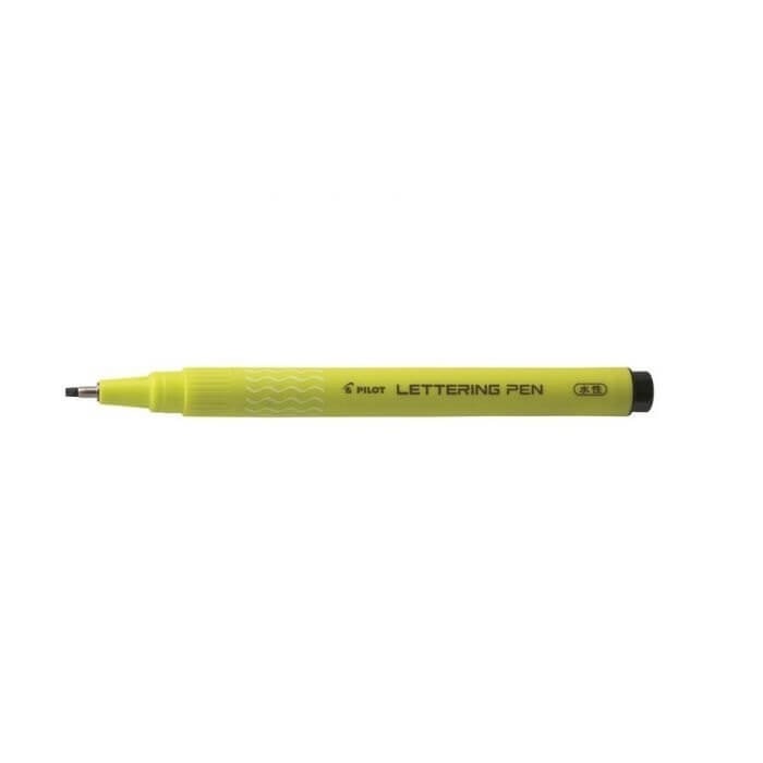 Caneta Pilot Lettering Pen 2.0 Preto swn-drl-20-b 1 UN