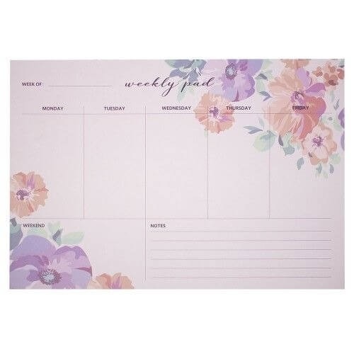 Planner Semanal Bee Unique com 60 Folhas 1 UN