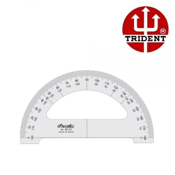 Transferidor 12CM / 180º Trident