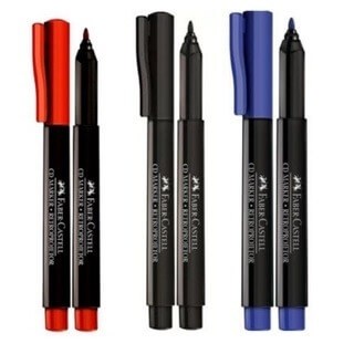 Marcador Permanente Retroprojetor Faber Castell