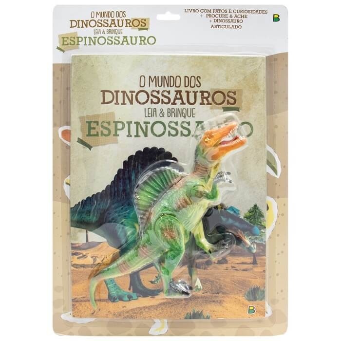 Mundo dos Dinossauros, O - Leia & Brinque: Espinossauro