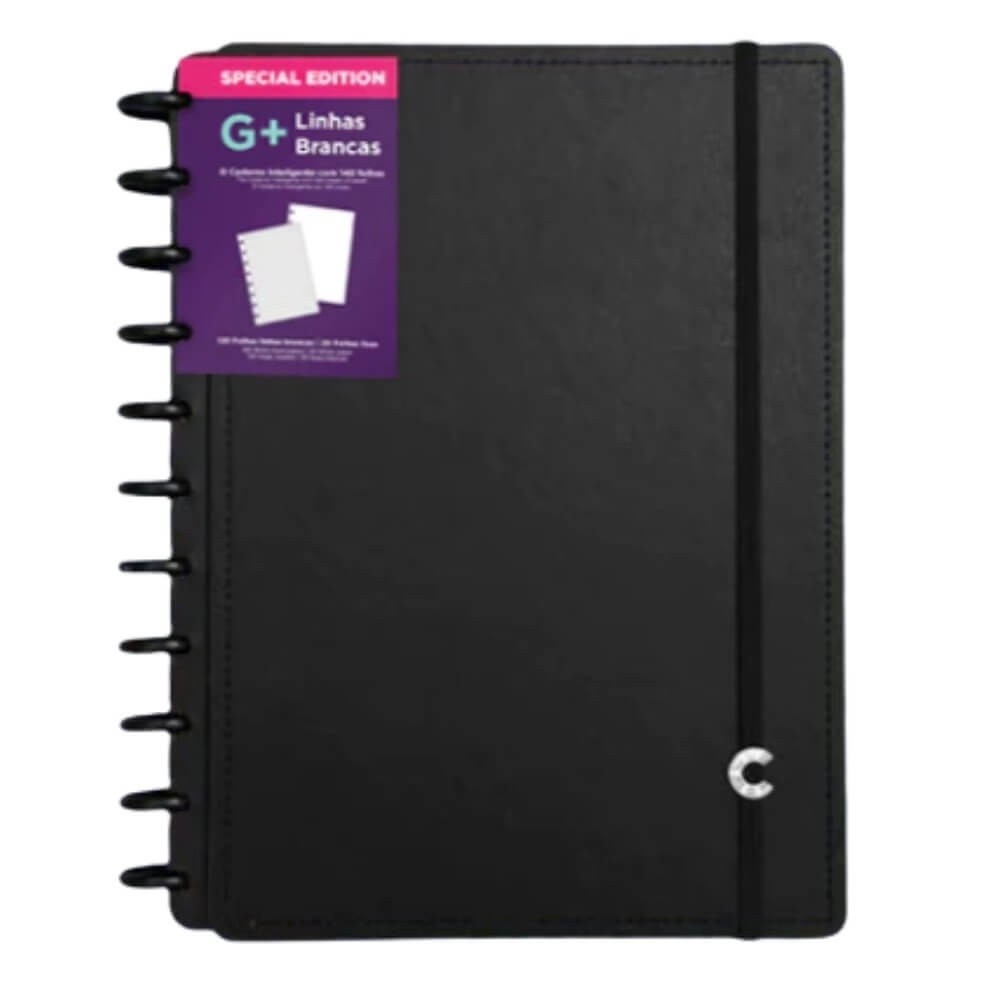 Caderno Inteligente Black g + Edição Especial 140 folhas