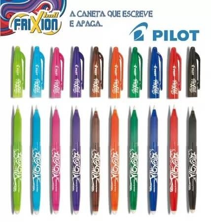 Caneta Apagável Frixion Ball BL-FR7 PILOT 1 UN