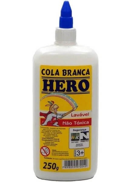 Cola Branca 250G Hero