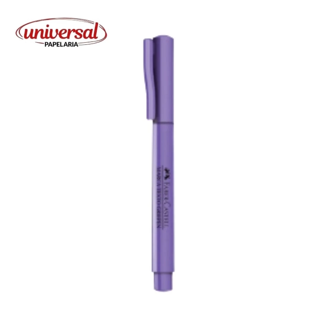 Marca Texto Faber Castell -Roxo