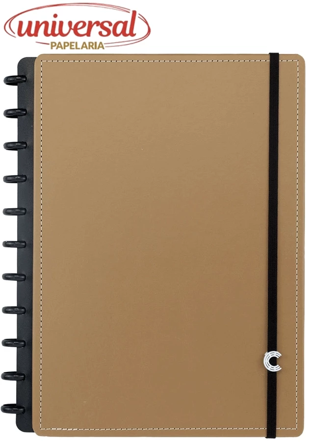 Caderno Inteligente Grande 80 Folhas Caramel 1 UN