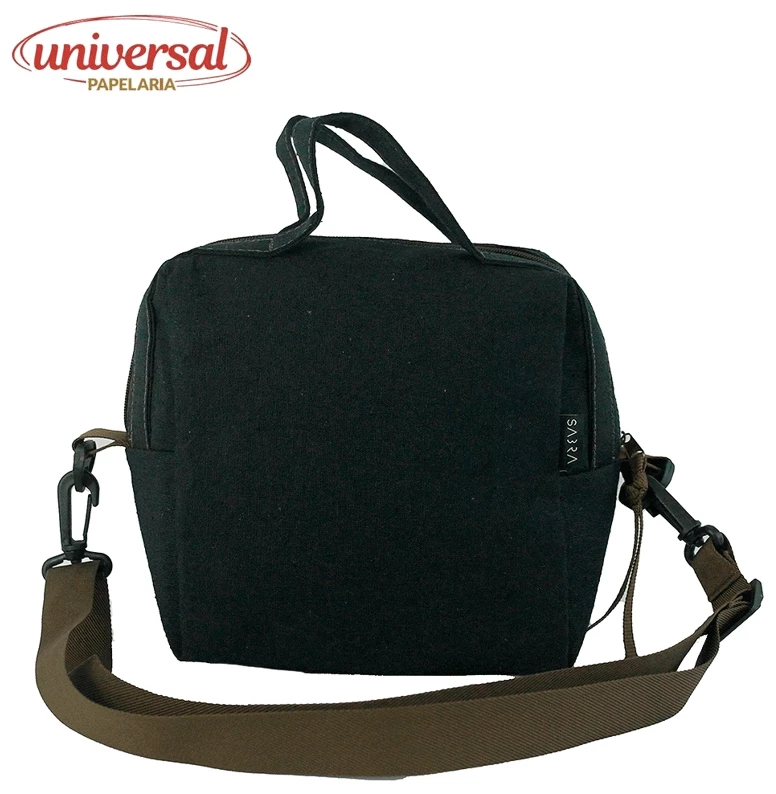 Bolsa Térmica Urban Sabra Preta Com Alça