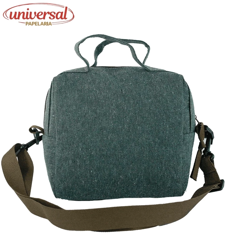 Bolsa Térmica Urban Sabra Chumbo Com Alça