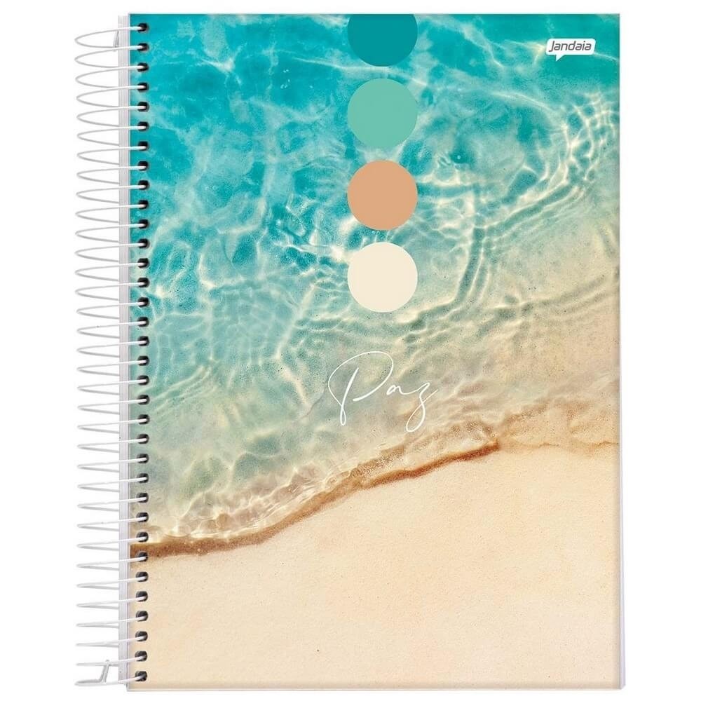 Caderno Universitário 1 Matéria 80 fls 4 Paz Jandaia