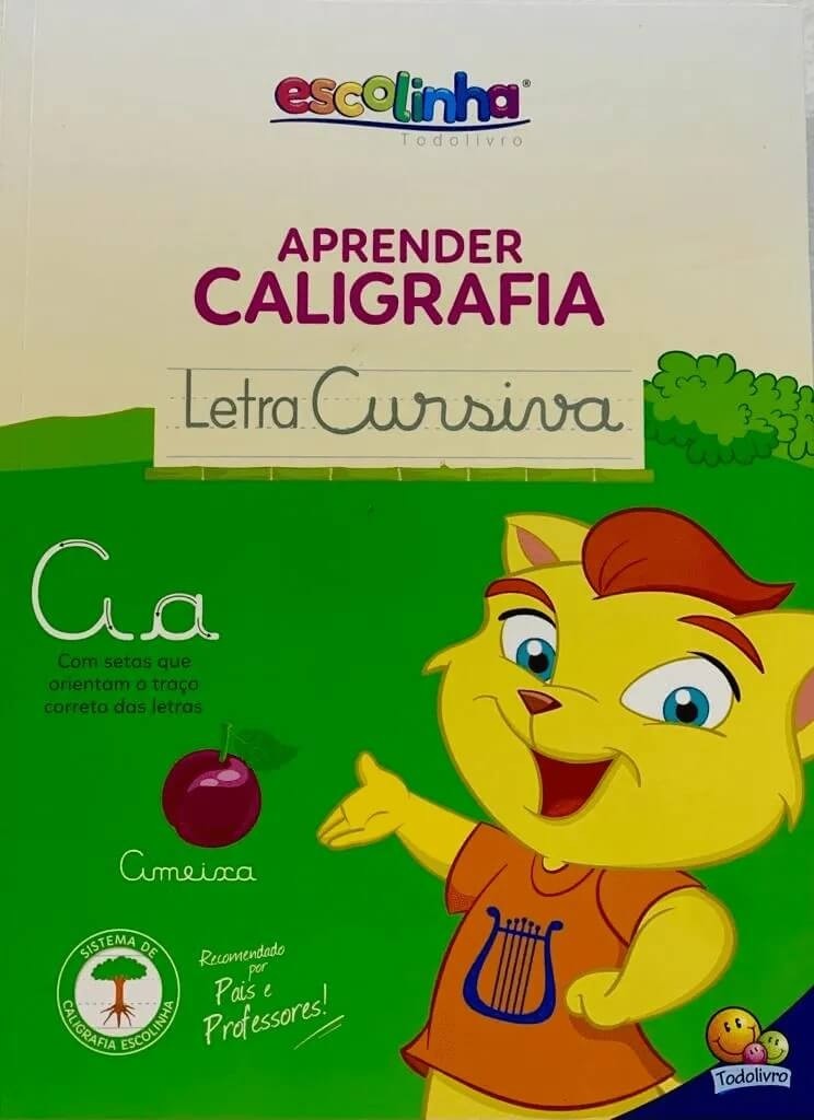 Aprenda Caligrafia Letra Cursiva