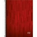 Caderno Espiral Capa Dura Universitário Quadriculado 5x5mm Zip 96 Folhas 1UN