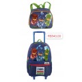 Kit Mochila + Lancheira  Pj Masks 