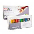 Giz Pastel Para Tecido C/15 Cores PTS-15 PENTEL