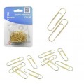 Clips Metal Dourado c/50 Unids 28MM Rio Tijucas