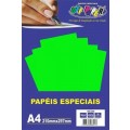 Papel Neon Verde A4 180g Off Paper 1 Folha