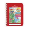 Caderno Criativo Capa Dura Vermelho Faber-castell