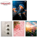Caderno Universitário Espiral 10 Matérias 160 Folhas Paz Jandaia