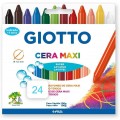 Giz De Cera Maxi 24 Cores