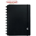 Caderno Inteligente Black 80 Folhas Grande