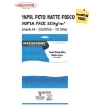 Papel Fotográfico A4 Matte 220g/m2  Masterprint 1 Folha