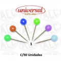 Alfinete Para Quadro de  Aviso Cor Única 50 Unidades
