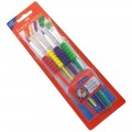 Pincel Soft Touch Kit com 4 unidades Faber-Castell