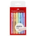 Marca Texto Grifpen Faber Castell - Estojo com 6 cores Pastel
